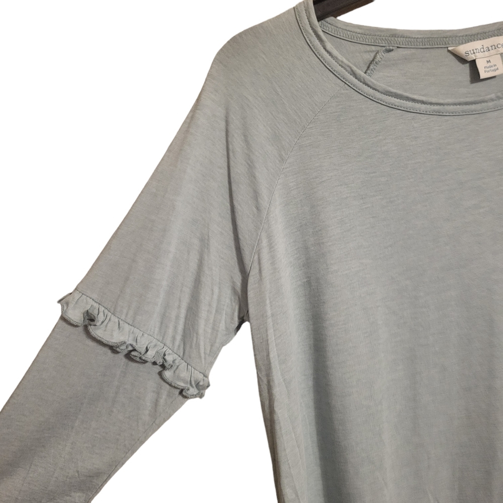 Sundance Blue Ruffle Sleeve Top - Picture 3 of 6